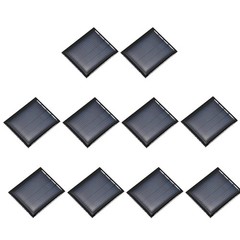 10PCS 2V 0.12W 0.06A Mini Solar Panels Photovoltaic Cell Charge Solar System Kit