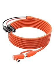 Solar Connector to DC 8mm Adapter Cable, 2M 6.6FT 12AWG+14AWG Solar Cable wit…