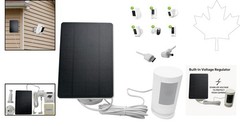 Continuous Solar Charging for Ring Spotlight Cam – DIY Installation Kit Included