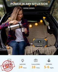 pecron E300LFP Portable Power Station Solar Generator