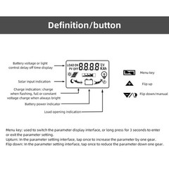 12V 24V PWM Solar Charge Controller LCD Display Double USB Output Stable