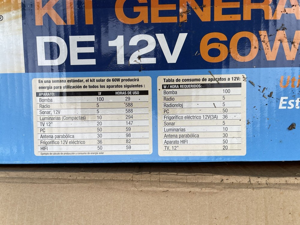 Solar panel kit by SUN 12 v New
