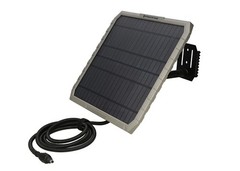 10 000 Mah Solar Battery Pack For Trail Cameras With 10 Inch Solar Panel