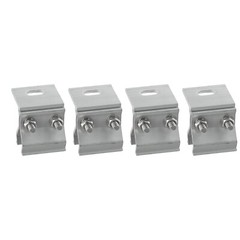 1/4Pcs Solar Panel Bracket Fixing Clamp Mounting Bracket Bracket For Roof New