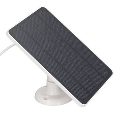 Solar Panel 4W Battery Charger Micro USB Camera Charging Solar Panel White