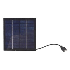 Portable Solar Solar Panel Fan USB Cooling Fan for Greenhouse Pet House Attic