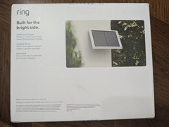 Ring 4W 2nd Generation Solar Panel for Select Ring Security Cameras White Sealed