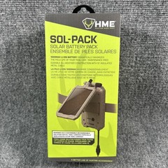 HME SOL-PACK Cellular Trail Camera Solar Battery Pack Power Panel 1000 MAH