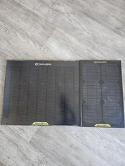 Goal Zero Boulder 30W & 15W Solar Panel Lot Tested Working Solar Ports