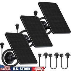 3 Pack Solar Charger Blink Outdoor Camera Waterproof Mounting Accessory New