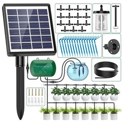 Solar Intelligent Irrigation Kit 6V 2W With Built In 1800mAh Battery Irrigation