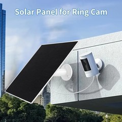 Ring Camera Solar Panel Charger, Compatible with Ri ng Stick Up Cam, Ri 2Pack