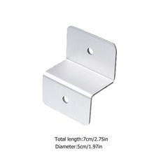 4Pcs Durable Silver Solar Panel Mounting Rack Brackets for Home and Boat
