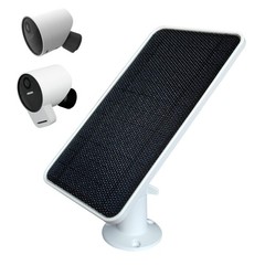 Solar Panel for SimpliSafe Outdoor and Series 2, Waterproof Solar Charger for…