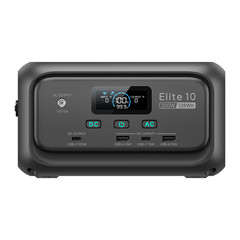 BLUETTI Elite 10 200W 128Wh Portable Power Station+60W Solar Panel for Camping