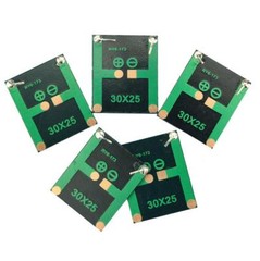 50PCS 1V 85 Sloar Panel 30*25MM DIY Home/Garden Portable Small Poly Cell KR