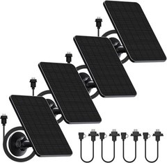 4 Pack 4W Solar Panel for Outdoor 4 XT3 XT2 IP65 Waterproof 13.1ft Cable