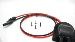 Solar Cable Entry Gland with 10AWG Extension Cable & MC4 Connectors for RV, Boat