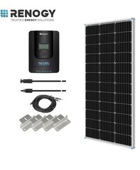 Renogy 100W Monocrystalline Solar Pannel Kit with 40A MPPT Charge Controller