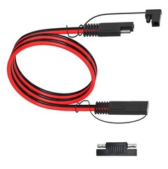 SAE Extension Cable 3FT 12AWG Wire Harness for Automotive RV Battery and Solar