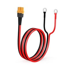 XT60 to O Ring Terminal Cable,Connector Cable 2FT 10AWG XT60 Female to O Ring