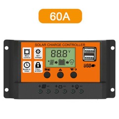 100A MTTP Solar Charge Controller Panel Battery LCD Regulator Dual USB 24/12V