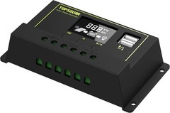 High-Efficiency 20W Solar Charger Kit with Battery Clips for Off-Grid Adventures