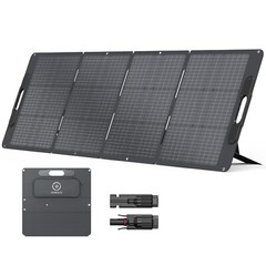 Dabbsson 1330Wh 1200W Power Station Portable w/ Folding Solar Panel 210W Outdoor