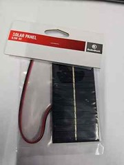 RadioShack 6v 0.5 Watts Solar Cell Energy Module Wire Tinned Leads 2770046 + FS