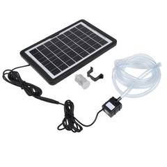Adjustable 6W9V Solar Water Pump Perfect for Outdoor Use in Ponds and Aquariums