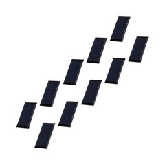 10Pack Mini Solar Panel Cell 1.5V 160mA 0.24W 60mm x 30mm for DIY Project