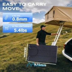 400W 200W Flexible Solar Panel Mono 12V Portable for Camping Home RV Boat Marine