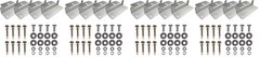 Solar Panel Mounting Z Brackets – Lightweight Aluminum, Corrosion-Free, 2 Pack f