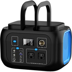 Portable Power Station 600W Power Bank 296Wh Solar Generator Lithium Battery …