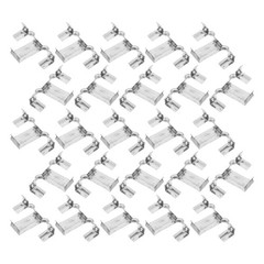 50pcs Solar Panel Water Drain Clips, Stainless Steel Drainage Guide Clips to