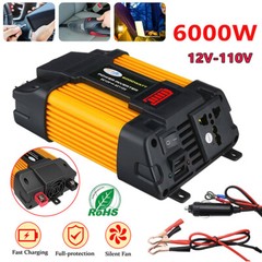6000W Complete Solar Panel Kit Solar Power Generator 100A Home 110V Grid System