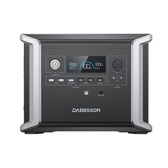 Dabbsson Portable Power Station 3030Wh Solar Generator Extra Battery for Camping