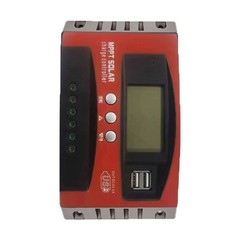 30A to 100A For MPPT Solar Charge Controller for Off Grid Solar System LCD USB