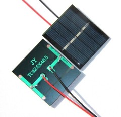 0.36W 2V solar panel, solar dropper board with electronic wire 42.5×48.5MM