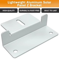 32 Units Solar Panel Mounting Z Brackets Lightweight Aluminum Corrosion,Solar Pa