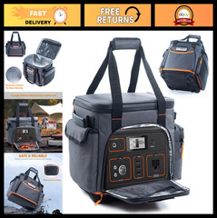 Portable Power Station Carrying Case for Jackery 500 – Waterproof, Storage Bag w