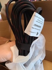 Lion Energy 25 ft Solar Power Connector Anderson Cable 25a Capacity Nylon Sheath