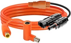 Solar Connector to DC 8mm Adapter Cable 12AWG + 14AWG Tinned Copper Wire 5FT