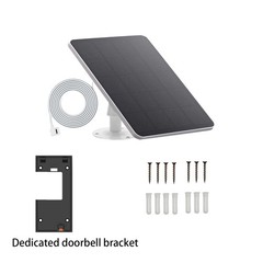 Solar Charge Compatible with Ring Battery Doorbell with a USB-C Power