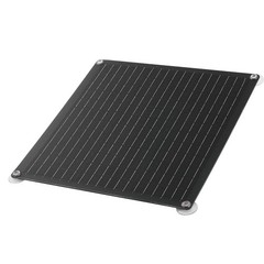 VEVOR Solar Battery Charger Maintainer 20W 12V Solar Panel Trickle Charging Kit