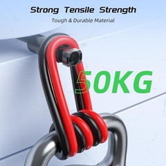 Customizable 30FT 10AWG Solar Cable Set with Locking Connectors & Zip Ties