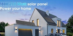 200W 400W 800W 1000W Mono Solar Panel 12V 18BB Off-Grid Camping Battery Home RV