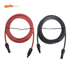 High Quality Solar Panel Extension Cable Wire Connector 10 AWG 15ft 1 Pair