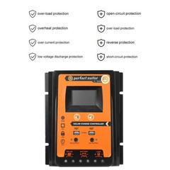 2PCS 30A 12/24V Solar Charger Controller Panel Battery Regulator#