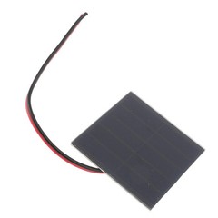 3 Set Small Solar Panels Professional 1W Monocrystalline Silicon High Efficiency